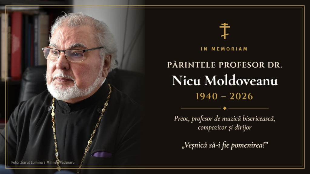In memoriam Părintele Profesor Dr. Nicu Moldoveanu (1940–2026)