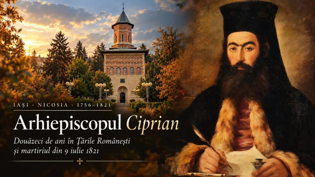 Arhiepiscopul Ciprian al Ciprului și biserica domnească Sfântul Nicolae din Iași