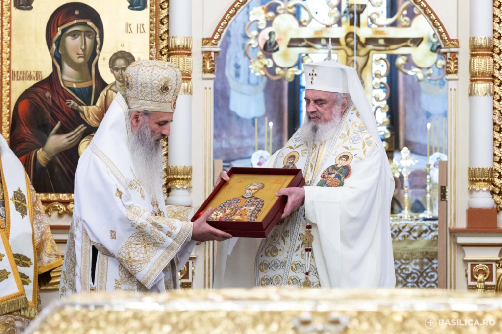 Prezentarea icoanei Sfântului Dumitru Stăniloae