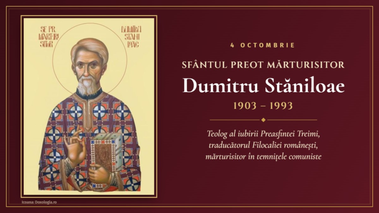 Icoana Sfântului Preot Mărturisitor Dumitru Stăniloae